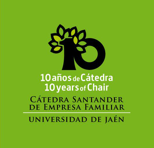 Logo conmemorativo del décimo aniversario de la cátedra